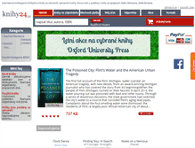 Tablet Screenshot of knihy24.cz